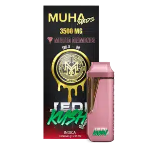 Jedi Kush 3.5 Gram Disposable Indica Melted Diamonds