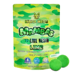 Lime 3 Gram Gummies Indica Live Resin
