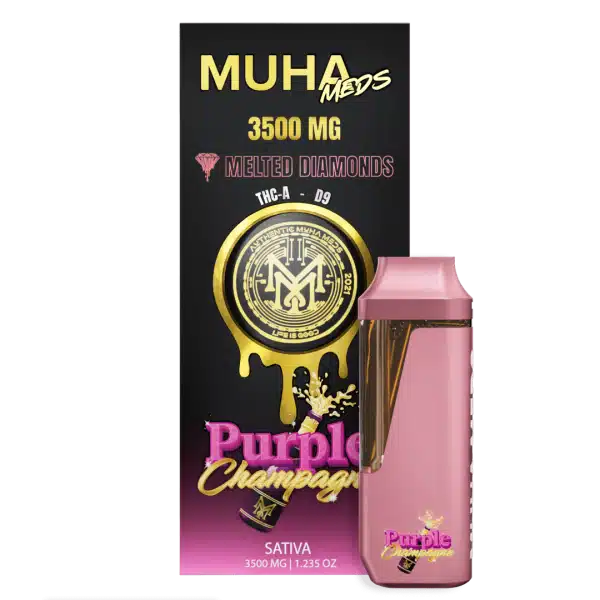 Purple Champagne – Sativa Melted Diamonds Disposable (3.5g)