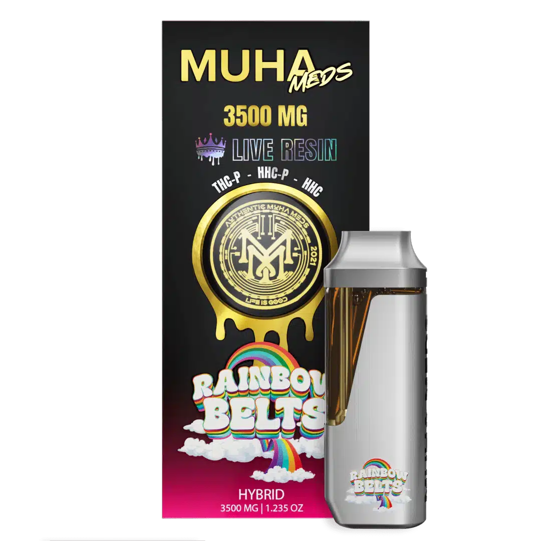 Rainbow Belts – Hybrid Live Resin Disposable Vape (3.5g)
