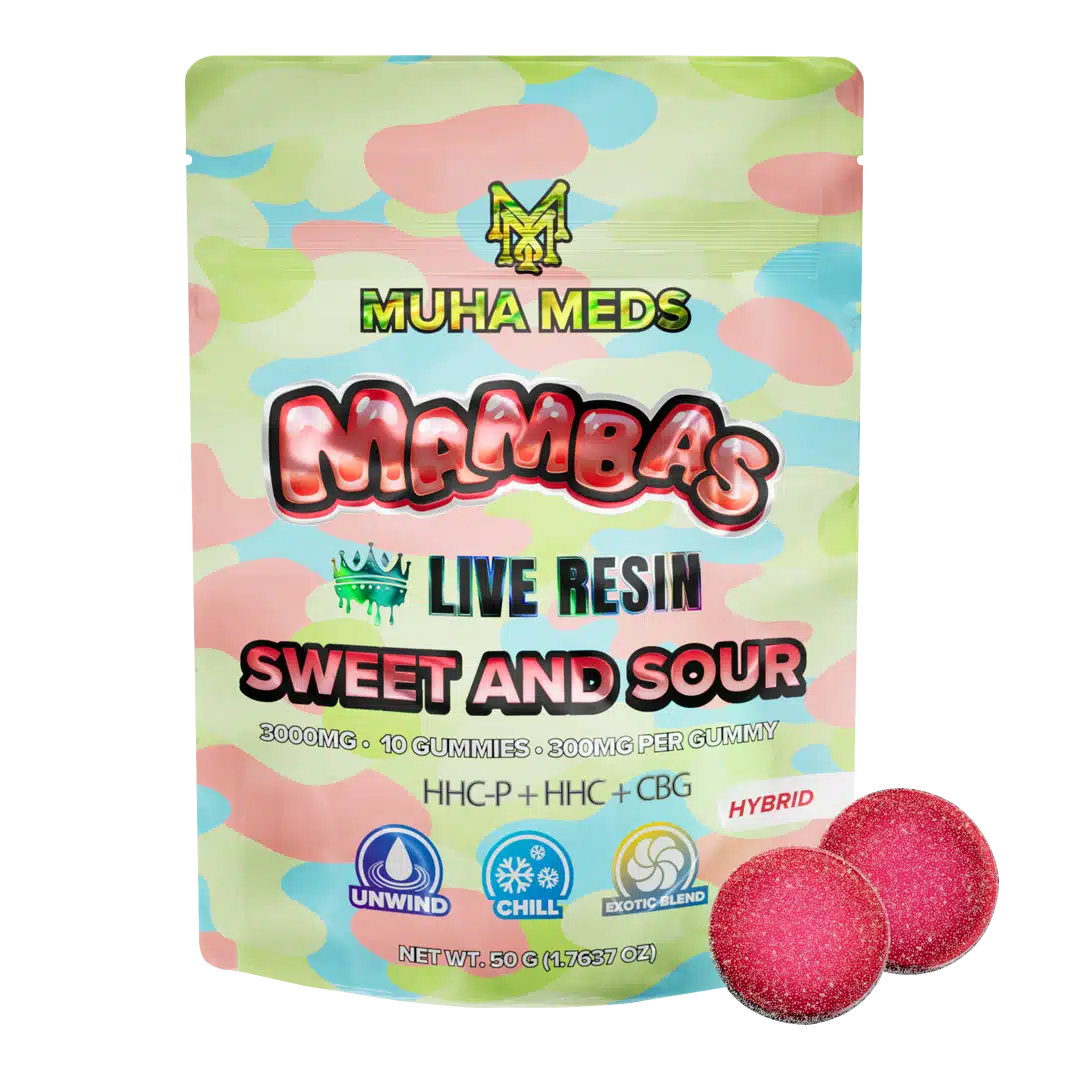 Sweet and Sour 3 Gram Gummies Hybrid Live Resin