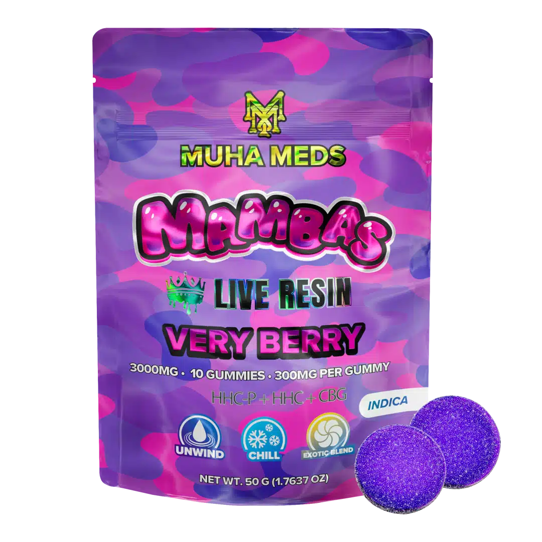 Very Berry 3 Gram Gummies Indica Live Resin
